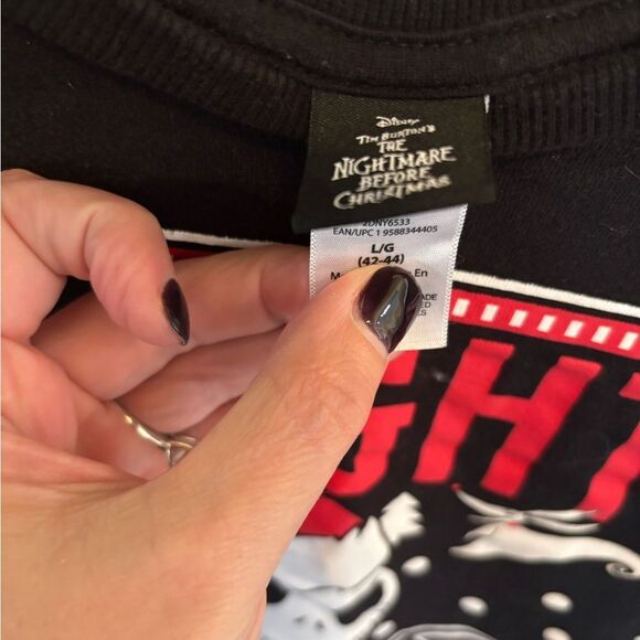 Disney Nightmare Before Christmas Sweatshirt - Picture 3 of 5